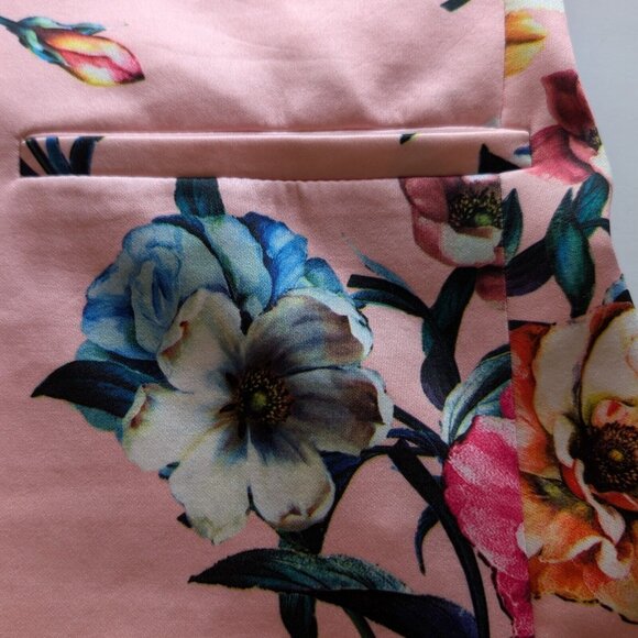 ANOTHER STORY cardigan vest Sz XL FLORAL OFFICE CASUAL BOHO CHIC COQUETTE WOW - Picture 4 of 12